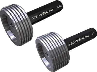 Buttress thread gauge